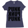 punk Ladies Fitted T-Shirt