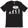 banksy funny human evolution indie T-Shirt