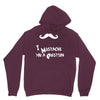 mustache u a question Hoodie