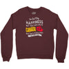 you can't buy happiness but you can live in canada Crewneck Sweatshirt