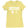 engineer by day ninja by night Ladies Fitted T-Shirt
