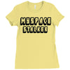 myspace stalker Ladies Fitted T-Shirt