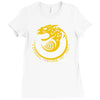 muay thai gym Ladies Fitted T-Shirt