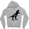 Teachersaurus Zipper Hoodie