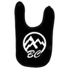 bc mountains british col Baby Bibs