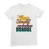 single mom's cools t shirts Ladies Fitted T-Shirt
