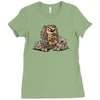 naughty boy Ladies Fitted T-Shirt