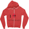 I Love Ethereum Zipper Hoodie