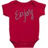 cute enjoy Baby Bodysuit