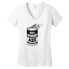 canofwhoopass Women's V-Neck T-Shirt