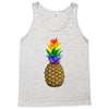 rainbow pineaplle Tank Top