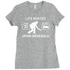 crown green bowling Ladies Fitted T-Shirt