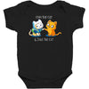 finn the cat &amp; jake the cat Baby Bodysuit