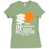 neil young inspired t shirt harvest moon csn&amp;y rock Ladies Fitted T-Shirt