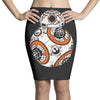 calavera droid Pencil Skirts