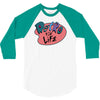 retro for life! 3/4 Sleeve Shirt