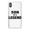 Dad The Man The Myth The Legend - Son Of A Legend Family Matching iPhoneX