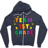 team 1st grade Zipper Hoodie