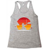 Samurai Sunset Racerback Tank