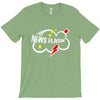 news flash black T-Shirt