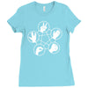 schere stein papier echse spock Ladies Fitted T-Shirt