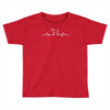 dog heart beat pulse Toddler T-shirt