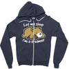 dreamer bear Zipper Hoodie
