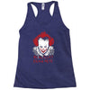 we all float down here Racerback Tank
