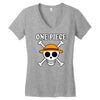 felpa one piece Women's V-Neck T-Shirt