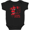 five nights at freddy's pizzeria game over Baby Bodysuit