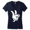 peace sign Women's V-Neck T-Shirt