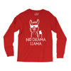 no drama llama Long Sleeve Shirts