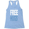 funny t shirts free hugs adult Racerback Tank