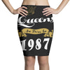 queens are born in 1987 Pencil Skirts