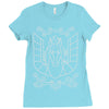 pegasus cloth box Ladies Fitted T-Shirt