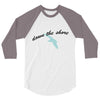down the shore hooded 3/4 Sleeve Shirt