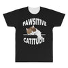 pawsitive catitude All Over Men's T-shirt