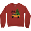 merry christmas car Crewneck Sweatshirt