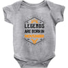 Legends are born in November Baby Onesie
