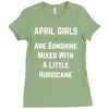 April Girls Ladies Fitted T-Shirt
