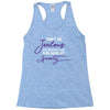 don't be jealous just because i look this good at seventy black Racerback Tank