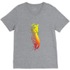 pink storm V-Neck Tee