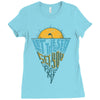 let the sea, set you free Ladies Fitted T-Shirt