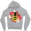 bee Zipper Hoodie