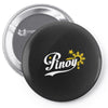pinoy philippines star &amp; sun Pin-back button