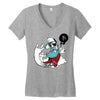 hipster Women's V-Neck T-Shirt