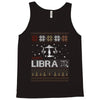 santa libra christmas ugly t shirts Tank Top