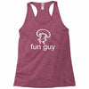 fun guy Racerback Tank