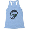 punk zombie baseball Racerback Tank