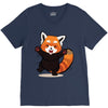 red fox V-Neck Tee